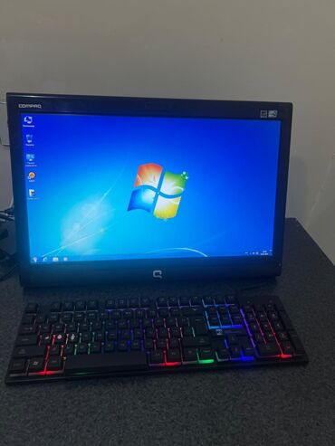 Masaüstü kompüterlər və iş stansiyaları: Compaq All-in-One stolüstü kompüter Xüsusiyyətlər və tərkib: - — 11