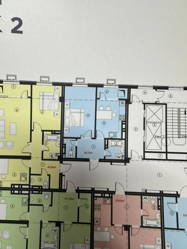 квартира в мисе: 1 комната, 43 м², Элитка, 11 этаж, ПСО (под самоотделку)