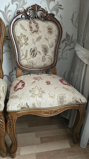 Мебель: Klassik üslubda açılıb‑bağlanan stol - Material: massiv ağac və təbii — 10