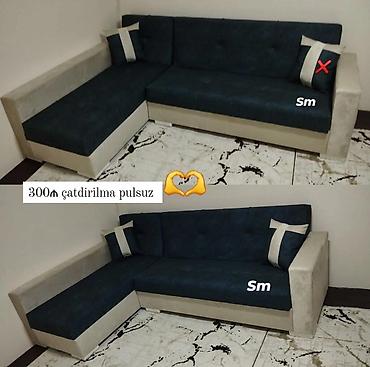 metbex mebeleri: Künc divan yeni rəng seçimi — 1
