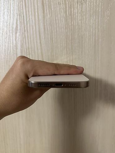 Уюлдук телефондор жана аксессуарлар: IPhone 16 Pro Max, Колдонулган, 512 ГБ, Desert Titanium, Куту, 88 % — 6