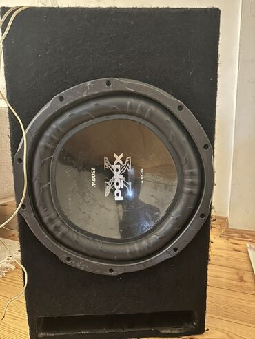 masin monitorlari: Avtomobil üçün subwoofer - Marka/model: PAXX (korpus üzərində “PAXX”