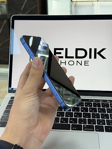 iphone 13 512: IPhone 13, Б/у, 128 ГБ, Синий, Чехол, Защитное стекло, В рассрочку, 89 % — 4