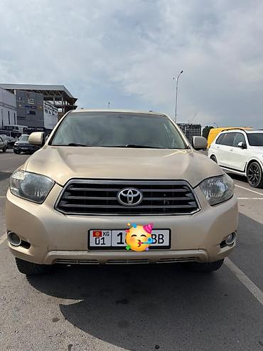тайота: Toyota Highlander: 2008 г., 3.5 л, Автомат, Газ, Внедорожник — 1