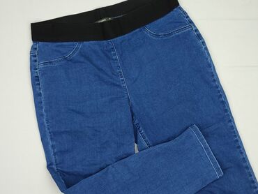 spodnie dresowe damskie czarne: Legginsy Eleganckie damskie, rozmiar 2XL