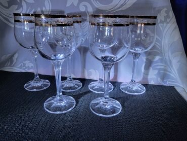 Čaše: Case kristal za vino Bohemija,rucni rad 60te.god. Case kristal,rucna na lalafo.rs — 2 Čaše: Case kristal za vino Bohemija,rucni rad 60te.god. Case kristal,rucna — 2