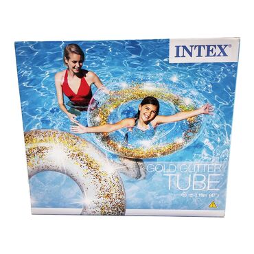 Балон для плавания по воде: Фирменный круг от компании INTEX