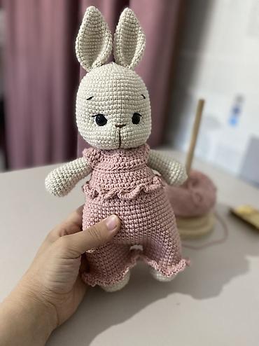 куклы ручной работы: На заказ Вязаные крючком игрушки амигуруми - Медвежата и зайчата — 5
