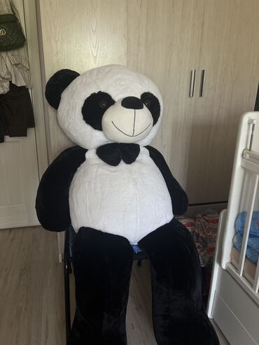 панда игрушка: Мишка панда, черно белый большой
 Чистый и новый