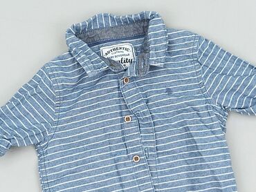 podkoszulka pod koszulę: Shirt 1.5-2 years, condition - Perfect, pattern - Striped, color - Blue