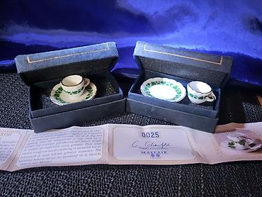 case za vino jysk: Porcelanske minijature Meissen stil Mayfair Edition iz 90ih. Sve o — 1