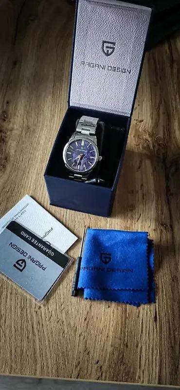 Ručni satovi: PAGANI DESIGN PD-1734 sat -Blue / Plava- Grand Seiko Homage Potpuno — 3
