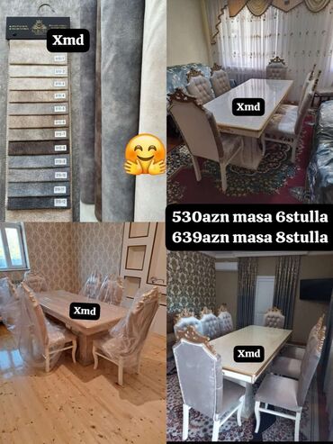 mebel stul: Masa desti yeni qonaq otağı mebeli