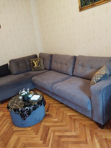 mebeli aliram: Угловой диван, Новый, Раскладной, С подъемным механизмом