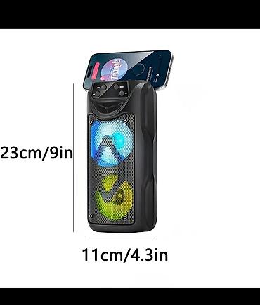 Dinamiklər və kolonkalar: Yeni Kolonka, Növ - Bluetooth, rəng - Qara — 5