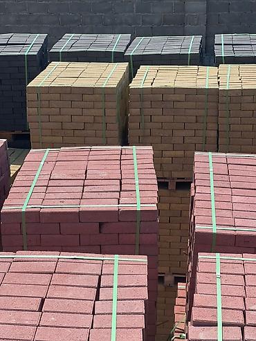 Брусчатка кирпич: Брусчатка кирпич, Другое применение, Прессованная, Новый, Гарантия, Укладка — 2