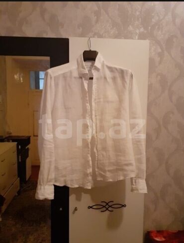 ağ köynək: Рубашка Massimo Dutti, XL (EU 42), цвет - Белый