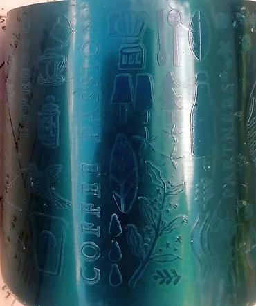 Staro posuđe i escajg: Starbucks 2020 Green Shine Stainless Steel Vacuum Šolja kafu. Extra — 8