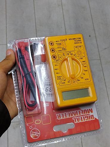 Цифровой мультиметр DT-830D (жёлтый корпус) Функции и диапазоны: -