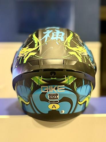 moto mator: Motosiklet kaskı – tam üzlü (full-face) model, idman-tur/adventure — 5