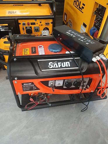 генератор сак: Бензиновый генератор Safun SFGE2503E с осветительной мачтой и — 4