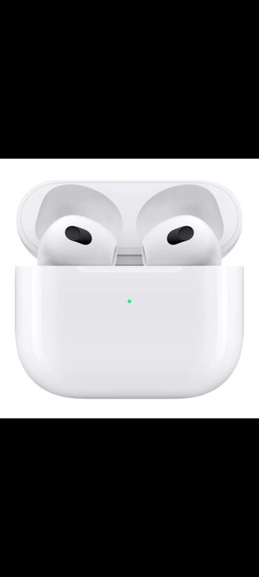apple nausnik qiymeti: Airpods Simsiz qulaqlıq Apple AirPods 3 Mehsul keyfiyyetlidir A-class