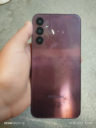 samsung g810: Samsung Galaxy A24 4G, 128 GB, Barmaq izi, Face ID