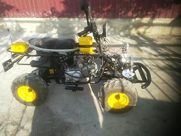 mini canqan: Özəlliklə yığılmış mini ATV/kvadrotsikl - Güc aqreqatı: benzinli tək — 2