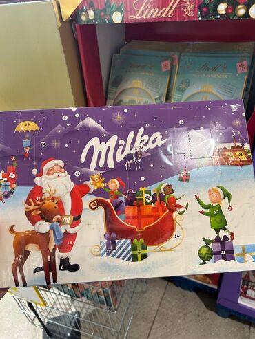 kupujem motornu testeru: Milka advent kalendar