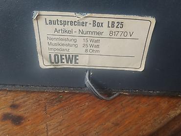 onix telefon: Loewe pasivne zvučničke kutije LB25 (model 81770 V) - Tip: par — 3
