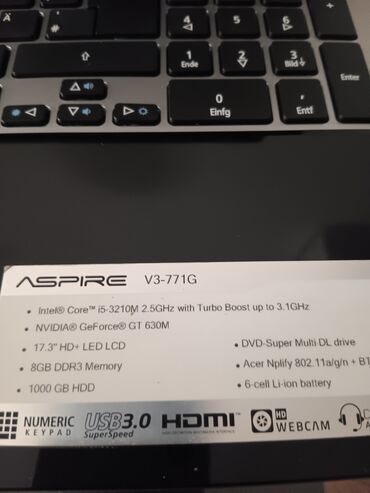 Acer: Intel Core i5 — 5