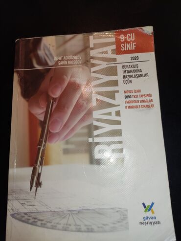 demir masin tecili satilir: ‼️Riyaziyyat qayda kitabı və test tapşırıqları güvən nəşriyyat‼️9 cu
