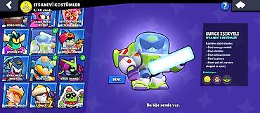 Telefon üçün gamepadlar, triggerlər: Brawl Stars hesabı - Kupa sayı: 31 739 - Savaşçılar: 89/101 açılıb - — 8