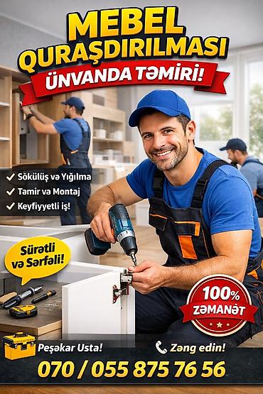 evde tibbi xidmet: Mebellərin təmiri, bərpası — 1