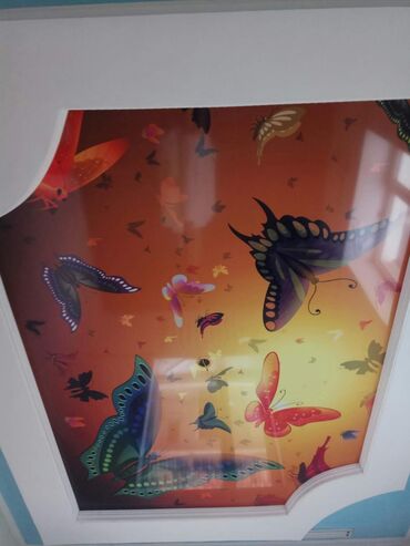 Натяжной потолок: Натяжной потолок 3D потолки, Глянцевое, Матовое Бесплатный замер, Гарантия, Бесплатная консультация — 23