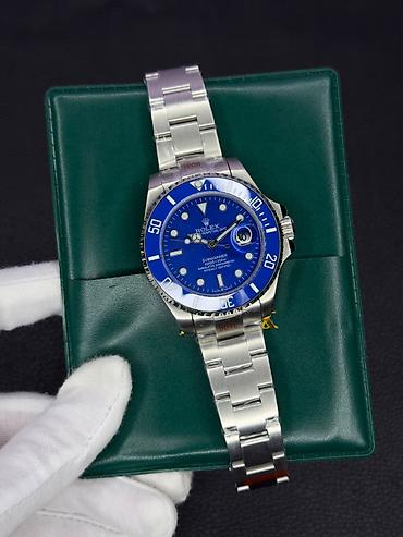 Aksesuarlar: Yeni, Qol saatı, Rolex, rəng - Mavi — 5