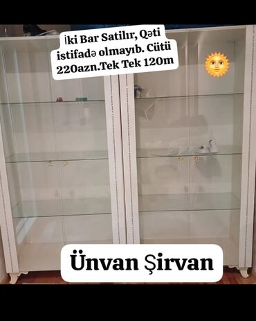 Dolablar: Yeni, Açılan, 2 qapılı Düz dolab, Bufet