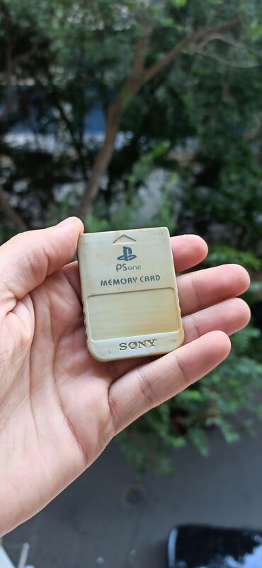 ucuz playstation: Ps1 memory card (yaddas karti) işlenmiş orginal