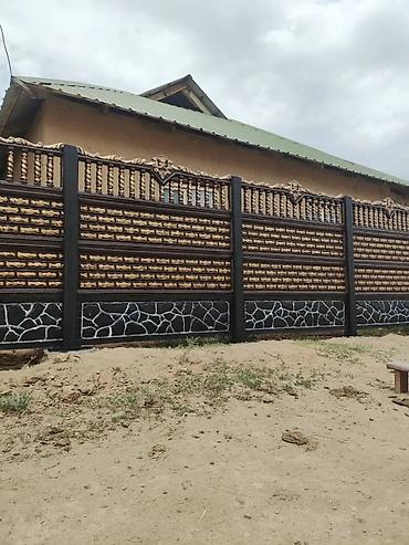 Железобетонные заборные плиты: Железобетонная заборная плита, Длина: 2 м, Высота: 2 м, Толщина: 40 мм, Новый — 18