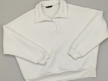 bluzki białe pod żakiet: Sweatshirt, Shein, M (EU 38), condition - Good