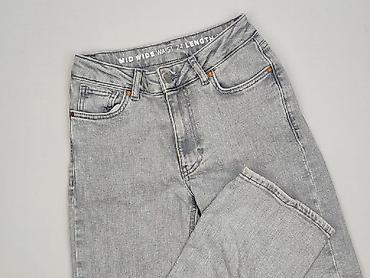 white flare jeans: Denim, Jeansy damskie, rozmiar 2XS — 1