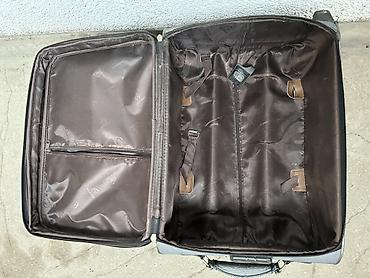 trolly bag: Чемодан, Б/у, Материал: Полиэстер, Маленький (до 40 л), На колесах — 3