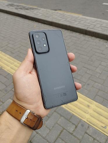 samsung a53 irşad: Samsung Galaxy A53, 128 GB, rəng - Qara, Zəmanət, Sensor, Barmaq izi — 1