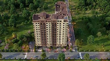 baytik tower: Строится, Элитка, 1 комната, 47 м² — 3