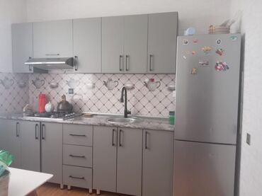 mermer moykalar: Sadece kuxna mebeli satilir. 1 ilin mebelidi akril matrealdan yigilib