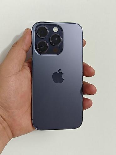 Apple iPhone: IPhone 14 Pro, Б/у, 512 ГБ, Deep Purple, Защитное стекло, Чехол, 86 % — 1