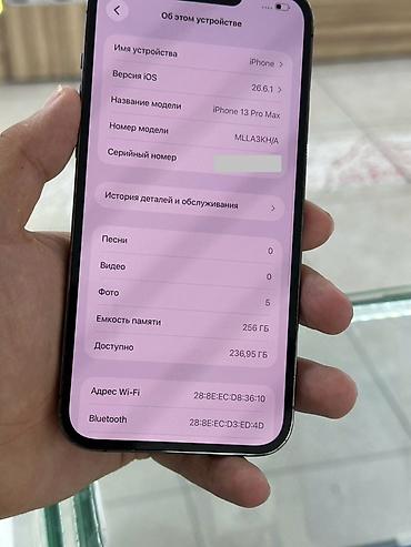 redmi note 13c: IPhone 13 Pro Max, Б/у, 256 ГБ, Графит, 92 % — 4