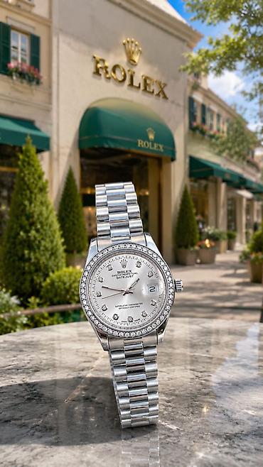 ucuz saat: Yeni, Qol saatı, Rolex, rəng - Qızılı — 3