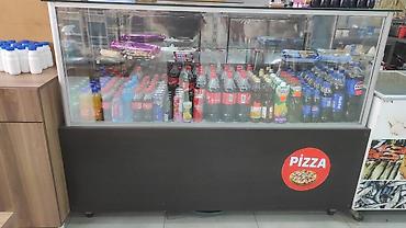 Soyuducu avadanlığı: Vitrin soyuducu ela veziyyetde Uzunu 180 Hün 1.35 sm Qiymet 650 azn — 1
