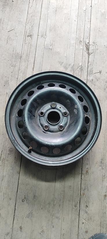 5112: Железные Диски R 16 Volkswagen, 1 шт, отверстий - 5, Б/у — 1